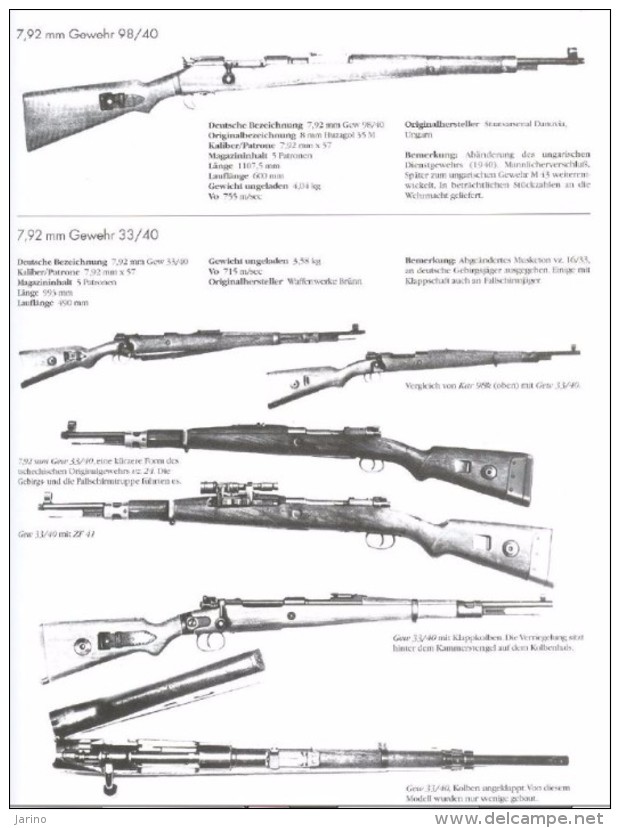 Enzyklopädie Deutscher Waffen 1939-45,356 Seiten Auf DVD,1100 Abbildungen Handwaffen Artillerie Beutewaffen Sonderwafen - Germania