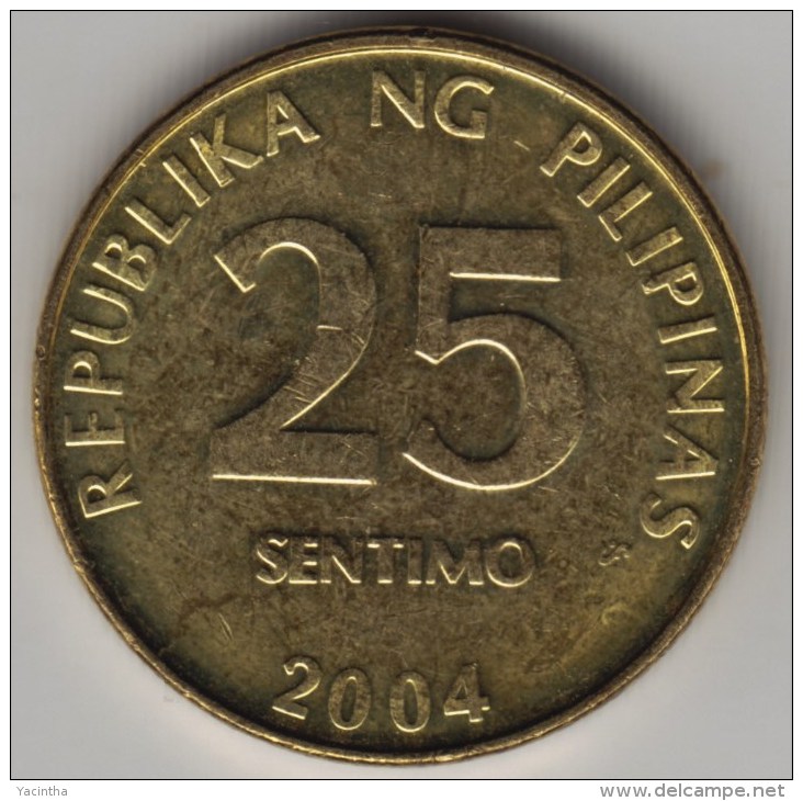 @Y@    Filippijnen   25 Sentimos  2004         (3983) - Philippines