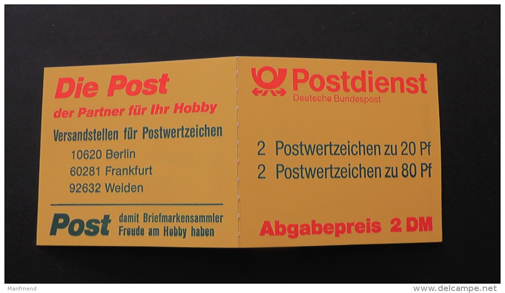 Germany - 1993 - Mi: MH28a - Look Scans - 1971-2000