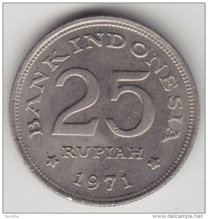 @Y@    Indonesie  25  Rupiah   1971   XF+     (4007) - Indonésie