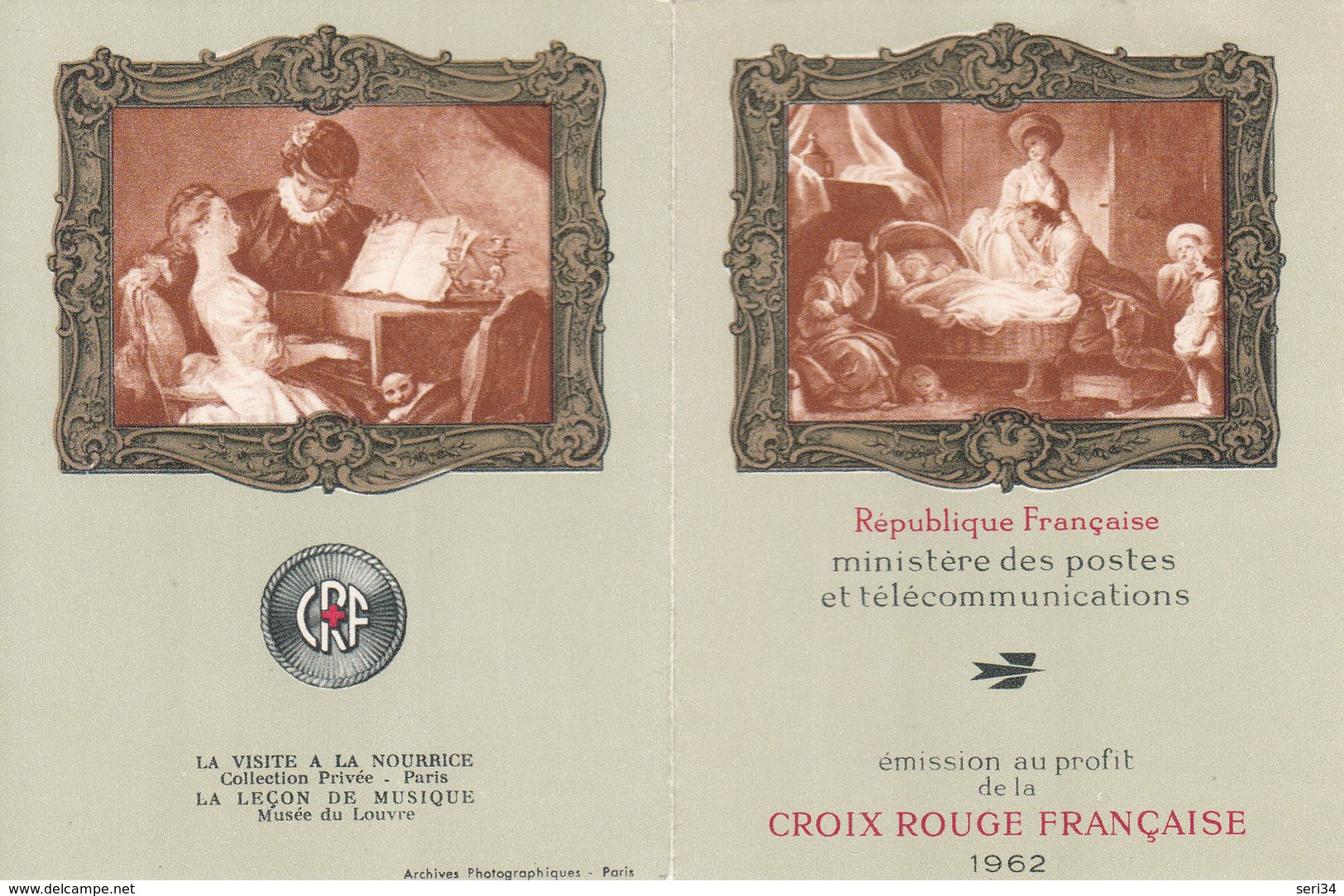FRANCE : Croix Rouge : Y&T : 1366**1367** - Croce Rossa
