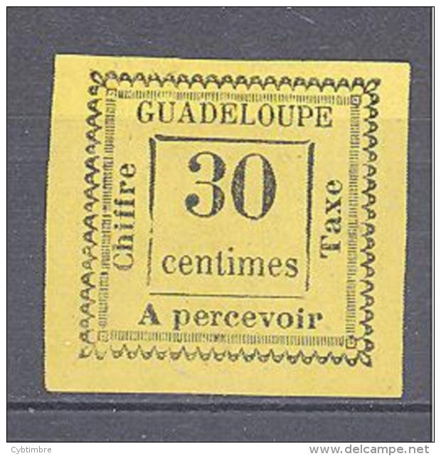 Guadeloupe: Yvert N° T 10(*) - Timbres-taxe