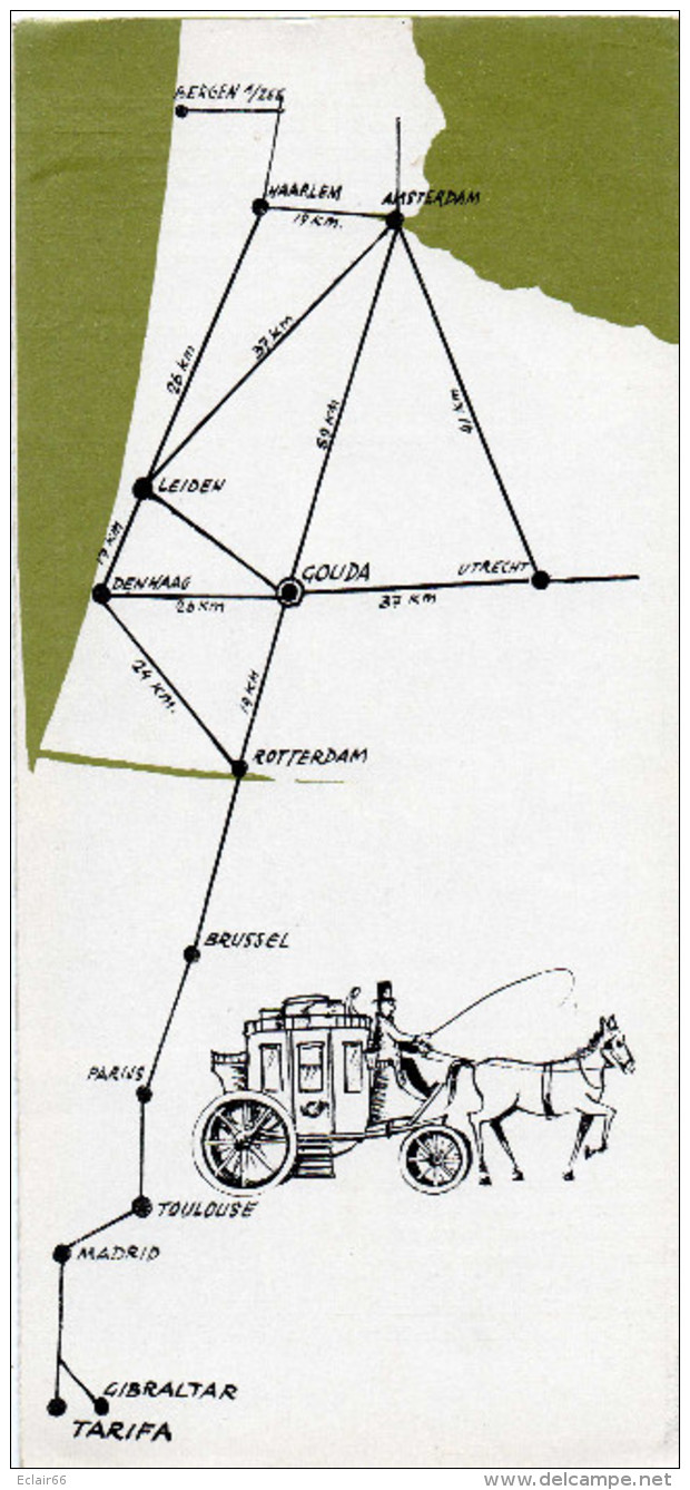 HOLLAND HOTEL DE ZALM  Dépliant Touristique Année 1960   RESTAURANT BODEGA - Nederland