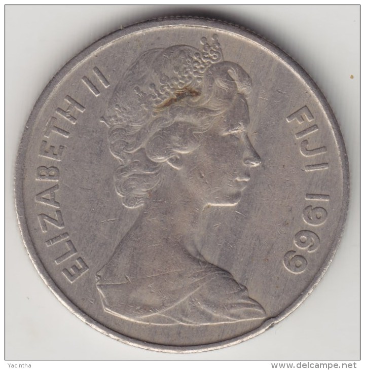 @Y@    Fiji   10 Cents  1969         (4028) - Fidschi