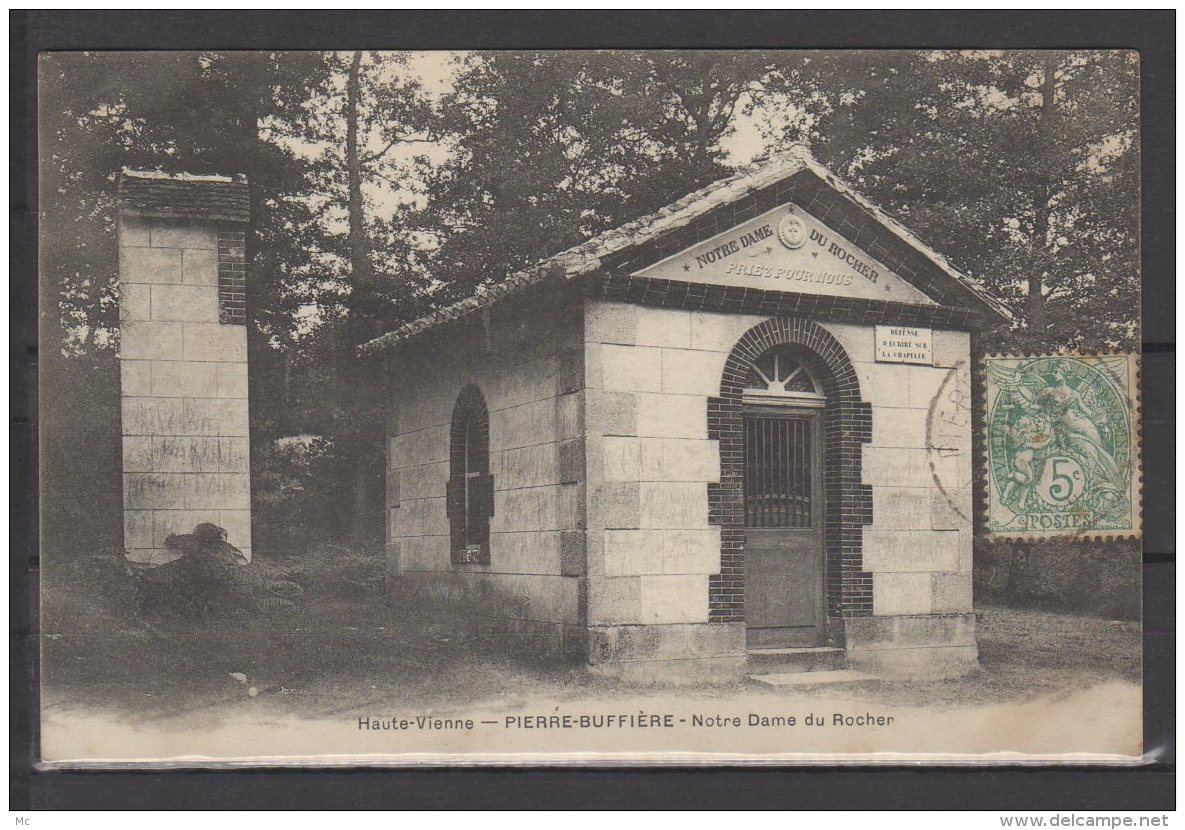 87 - Pierre Buffière - Notre Dame Du Rocher - Pierre Buffiere