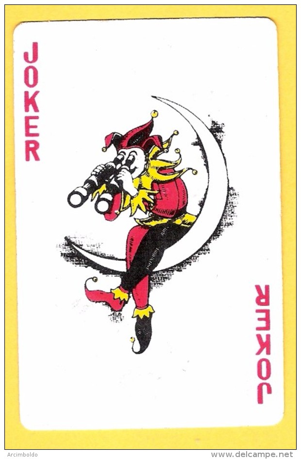 Joker Avec Jumelles Couleur - Verso Rouge - Kartenspiele (traditionell)