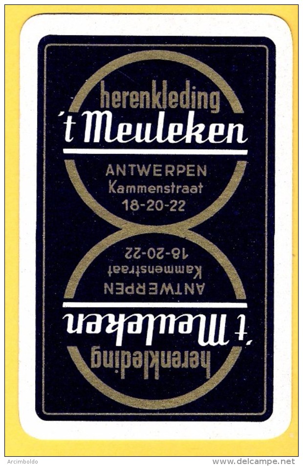 Joker Dansant - Verso 't Meuleken Herenkleding Antwerpen Anvers - Pub - Kartenspiele (traditionell)