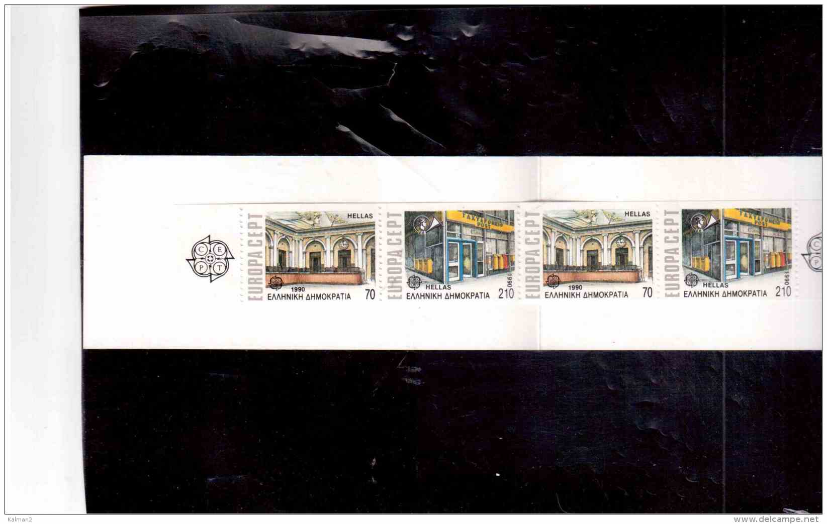 LIBR.48   -   GRECIA    /   BOOKLET   NEW    -    EUROPA 1990 - Carnets