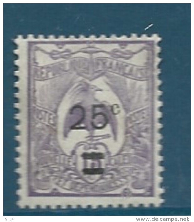 Nouvelle Calédonie     -  Yvert N° 127  (*)  - Cw0824 - Unused Stamps