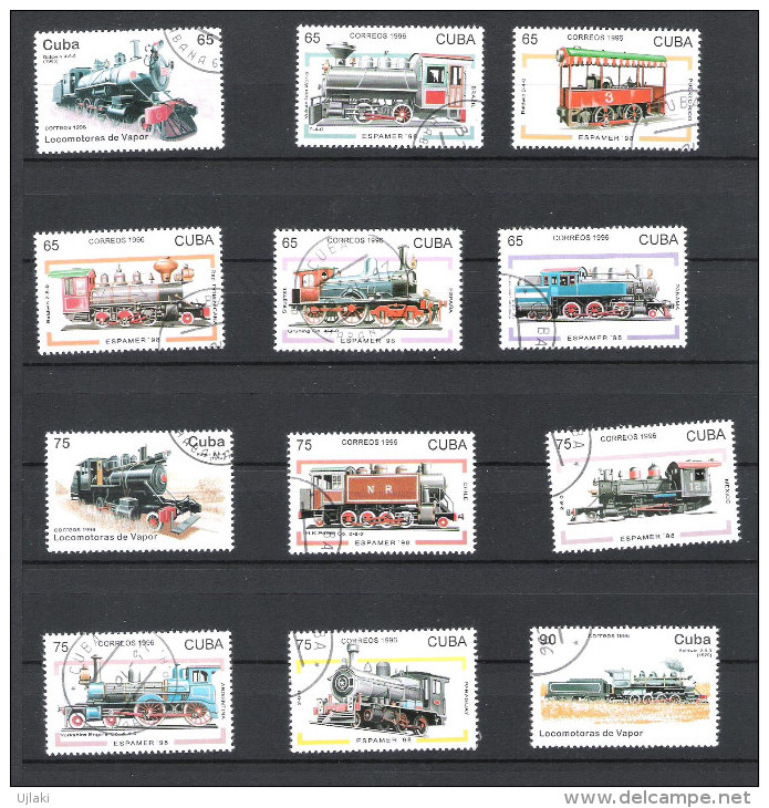 CUBA: Lot  De 70 TP: Année 1996 - Collections, Lots & Series