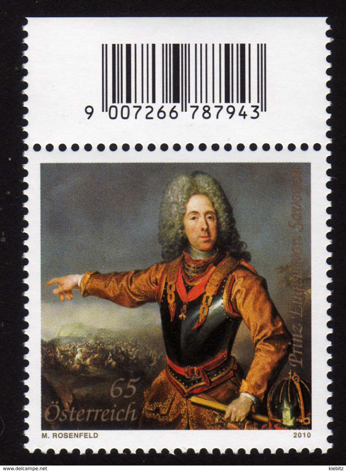 ÖSTERREICH 2010 ** Prinz Eugen Von Savoyen / Feldherr - MNH - Sonstige & Ohne Zuordnung