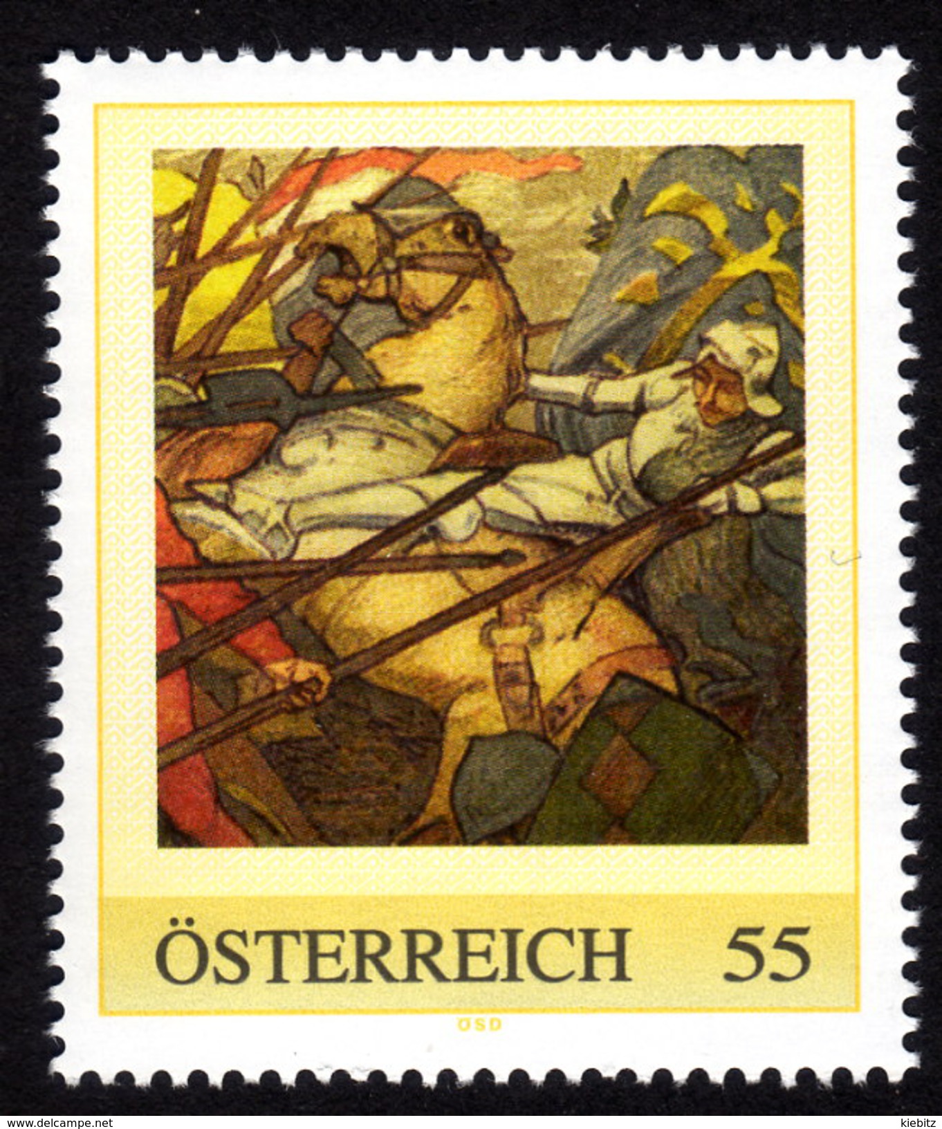 ÖSTERREICH 2009 ** Schlacht Bei Sempach 1386 - PM Personalized Stamp MNH - Sonstige & Ohne Zuordnung