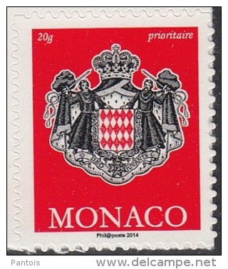 2014 Blason Tiré Du Carnet Adhésif Du 3ème Trimestre 2014 - Unused Stamps