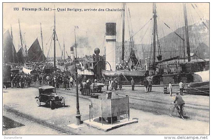 76 - FECAMP - Quai Bérigny - Arrivée Des Chalutiers. 1926 - Fécamp