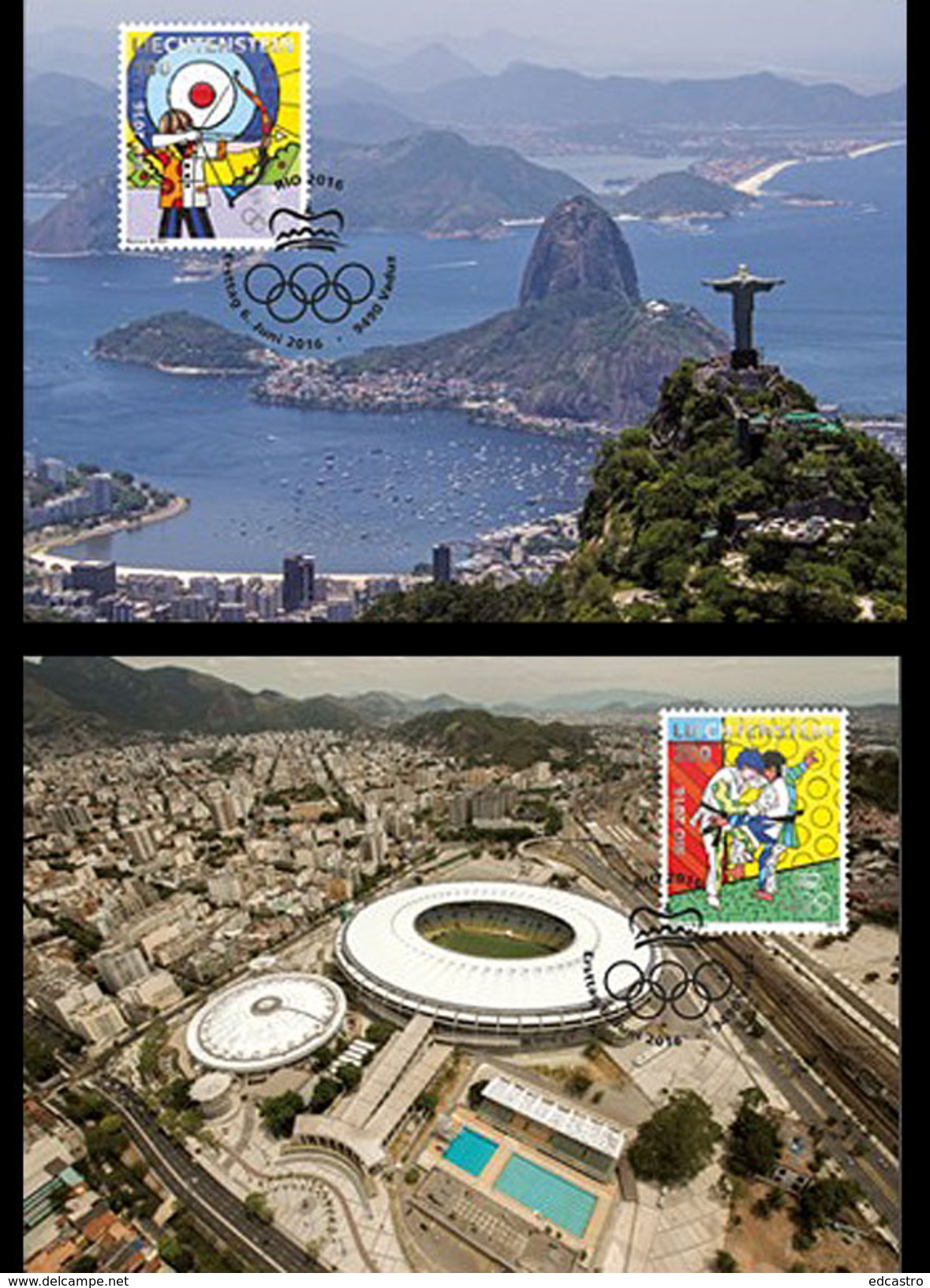 LIECHTENSTEIN 2016 Summer Olympics In Rio - Verano 2016: Rio De Janeiro