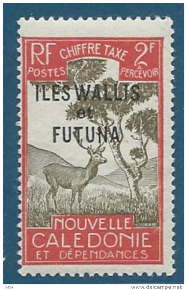 Wallis Et Futuna - Taxe  Yvert N° 22 (*)  Cw 1202 - Unused Stamps