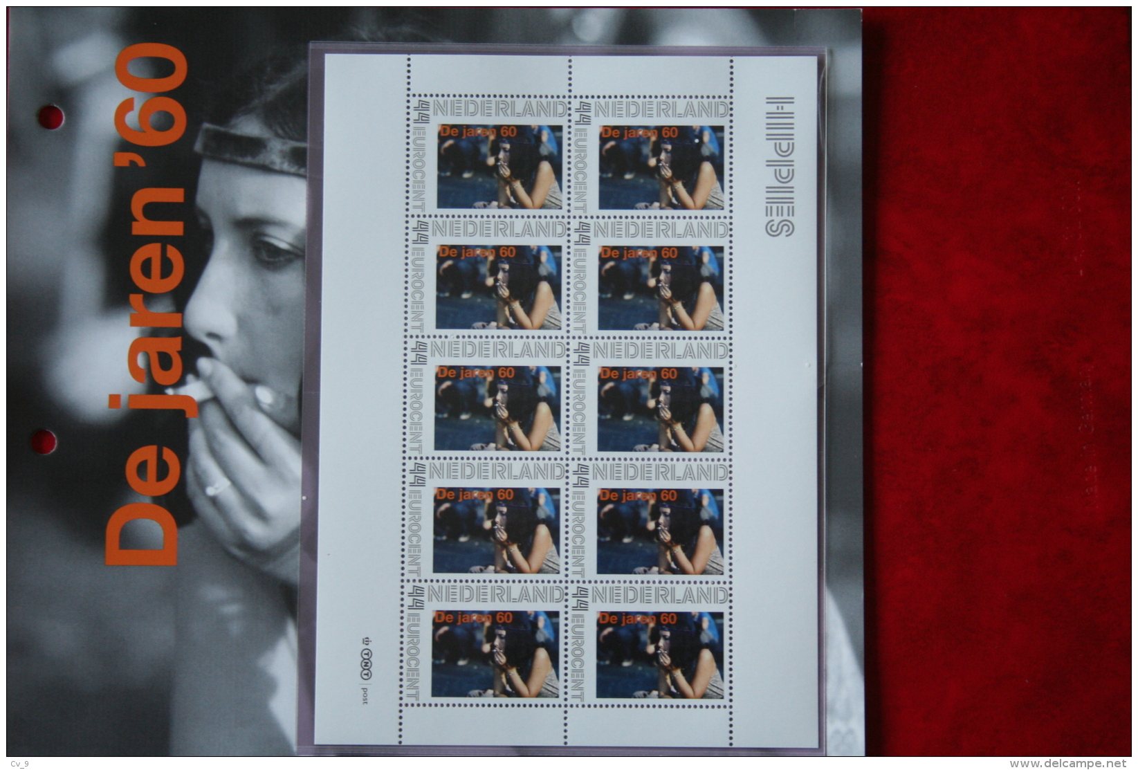 Jaren 60 HIPPIES Nostalgia 2008 POSTFRIS / MNH ** NEDERLAND / NIEDERLANDE - Personalisierte Briefmarken