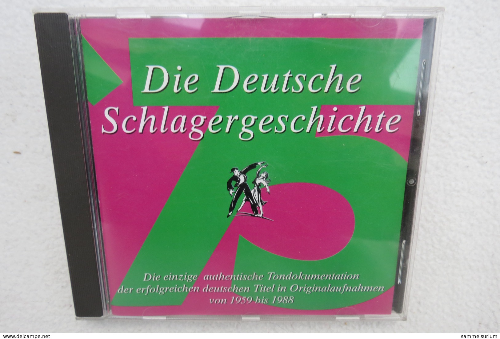 CD "Die Deutsche Schlagergeschichte 1975" Authentische Tondokumentation Erfolgreicher Dtsch. Titel Im Original 1959-1988 - Other - German Music