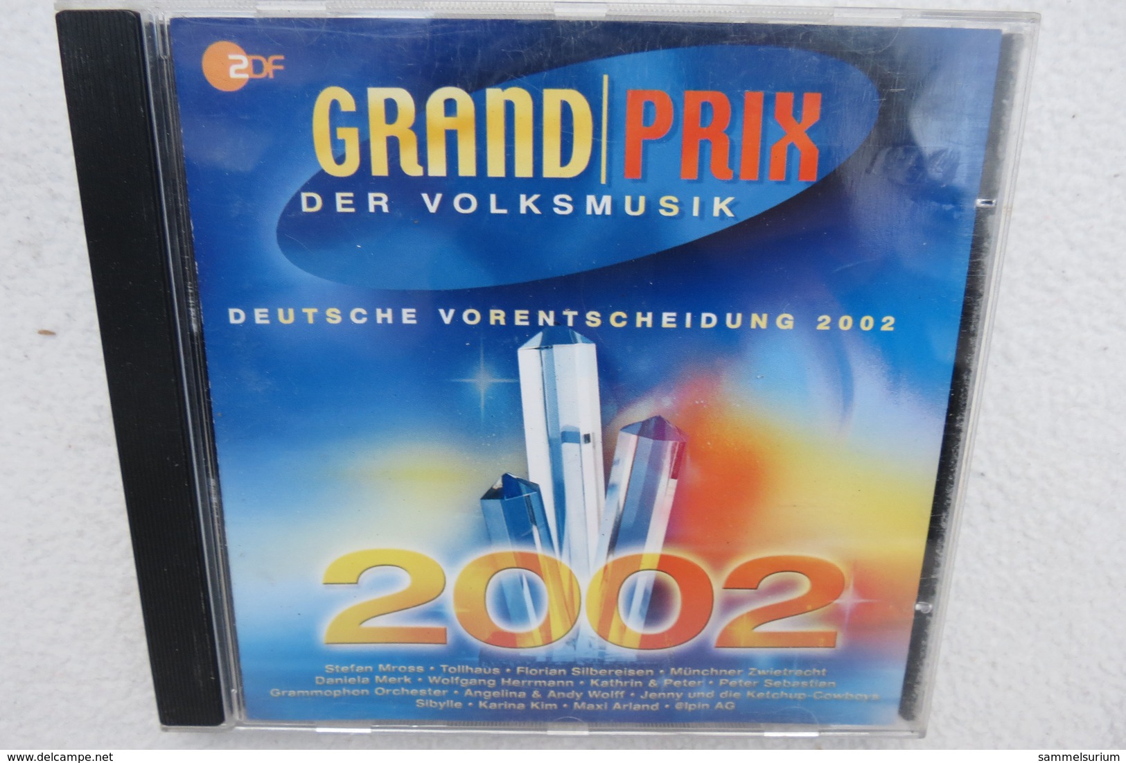 CD "Grand Prix Der Volksmusik" Deutsche Vorentscheidung 2002 - Autres - Musique Allemande