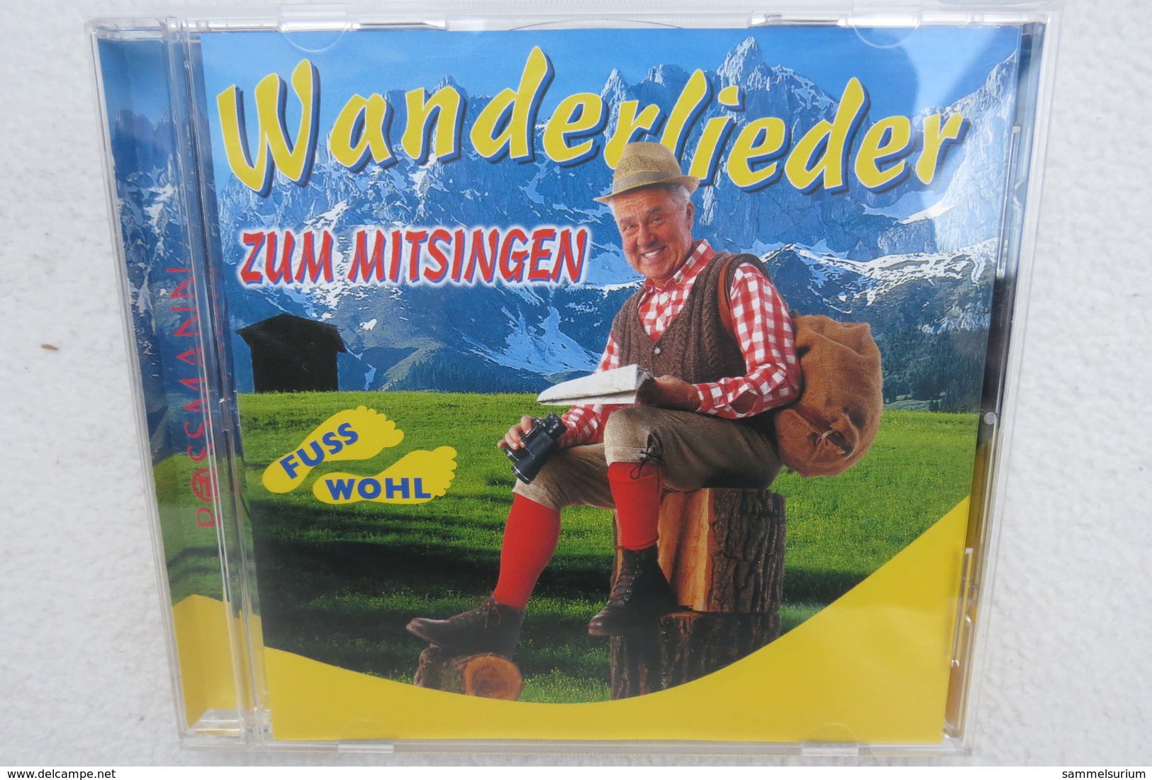 CD "Wanderlieder" Zum Mitsingen - Otros - Canción Alemana