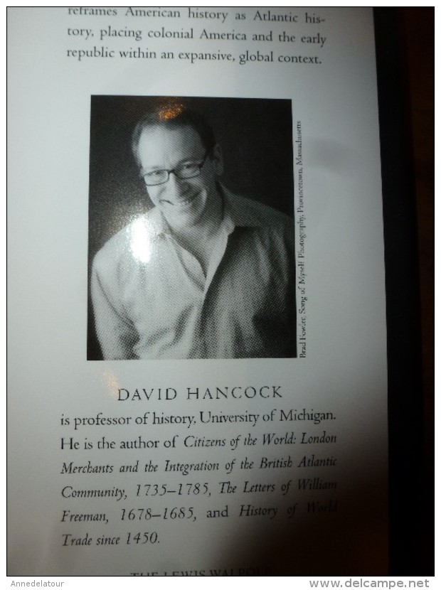 2009 Oceans of Wine , Madera and the Emergence of American Trade and Taste  (David Hancock)