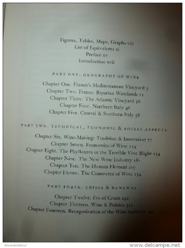 The Red & The White: A History Of Wine In France And Italy In The Nineteenth Century Hardcover – June 30, 1978 - Andere & Zonder Classificatie