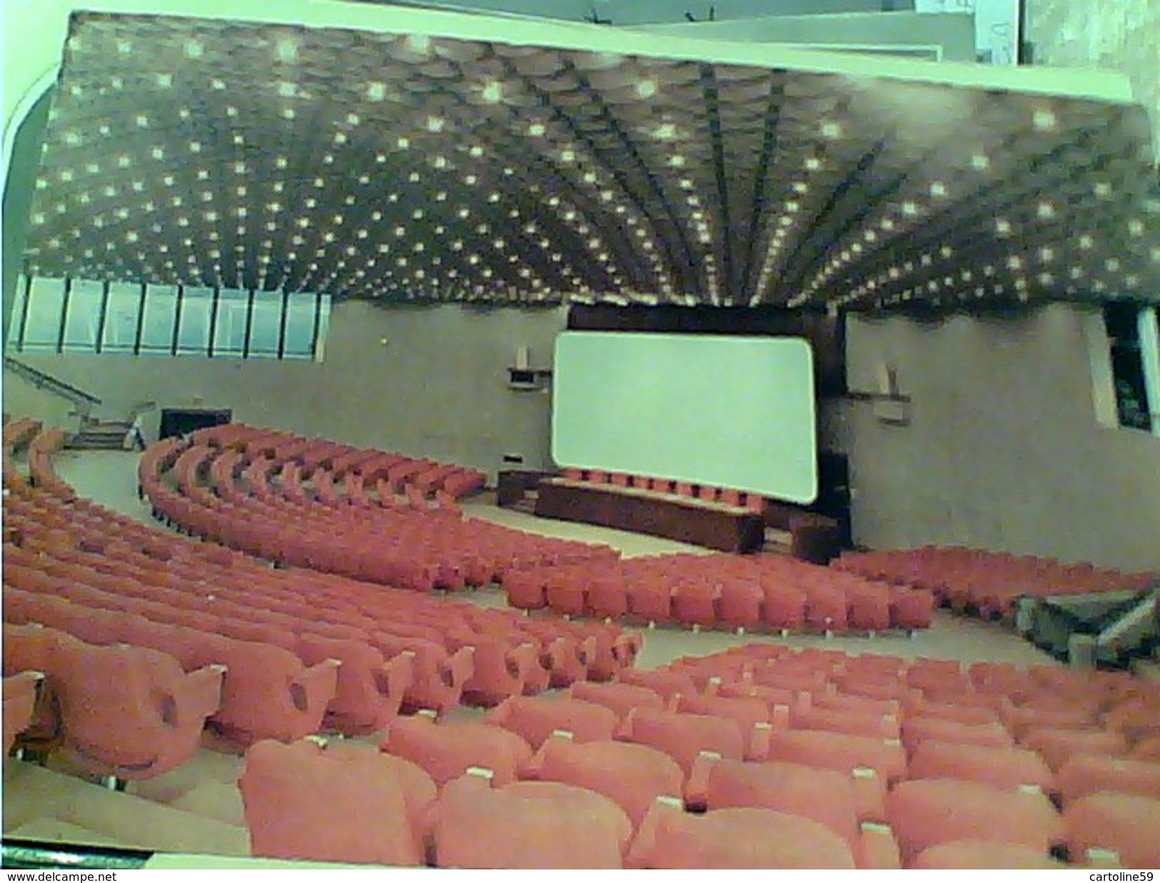 2 CARD FIRENZE - PALAZZO DEI CONGRESSI - SALA AUDITORIUM TESATRO THEATER  N1975  FU8324 - Firenze