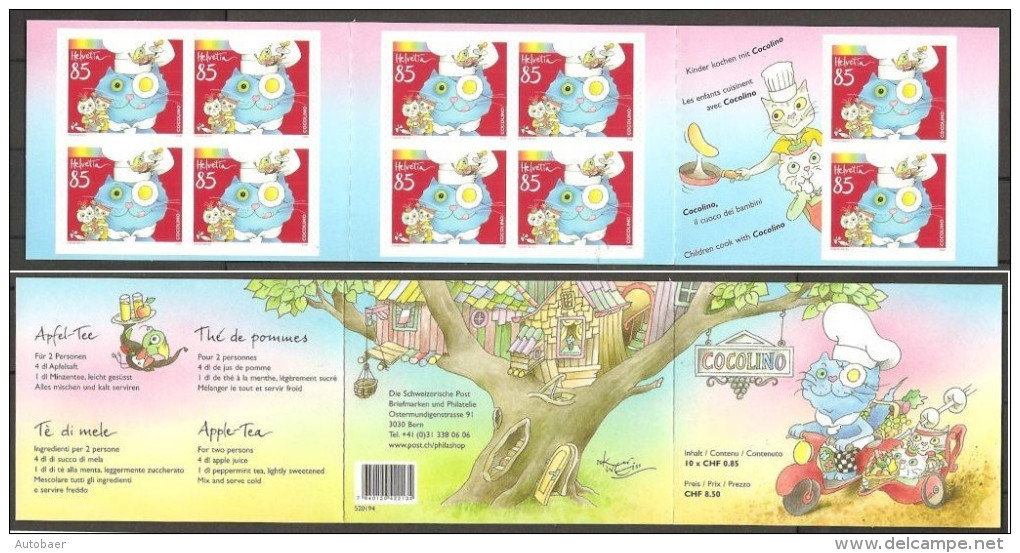 Schweiz Suisse 2006 Cocolino Michel MH 0-146 (1984) Carnet Booklet MNH Postfrisch Neuf Selbstklebend Selfadhesive - Carnets