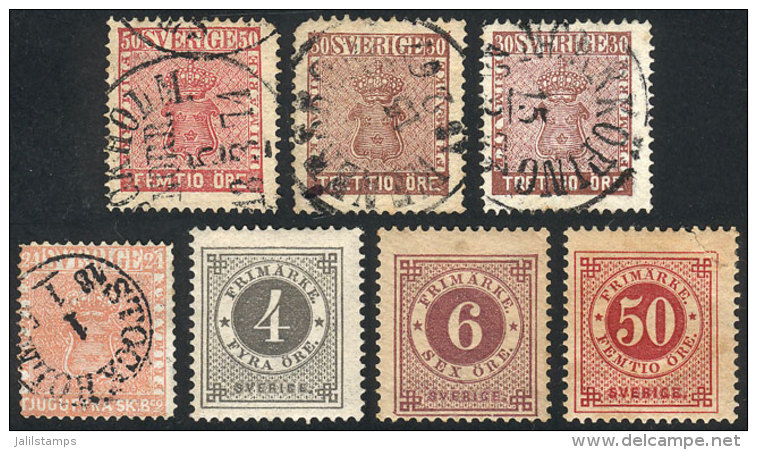 Small Lot Of Old Stamps, Some With Defects, Others Of Very Fine Quality, Catalog Value US$420. - Sonstige & Ohne Zuordnung