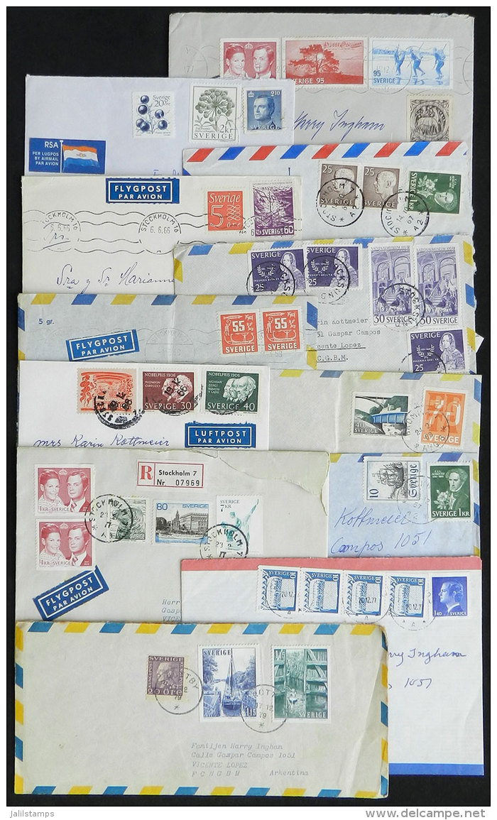 More Than 50 Modern Covers Sent To Argentina With Nice Postages, Most Of Fine Quality! - Autres & Non Classés