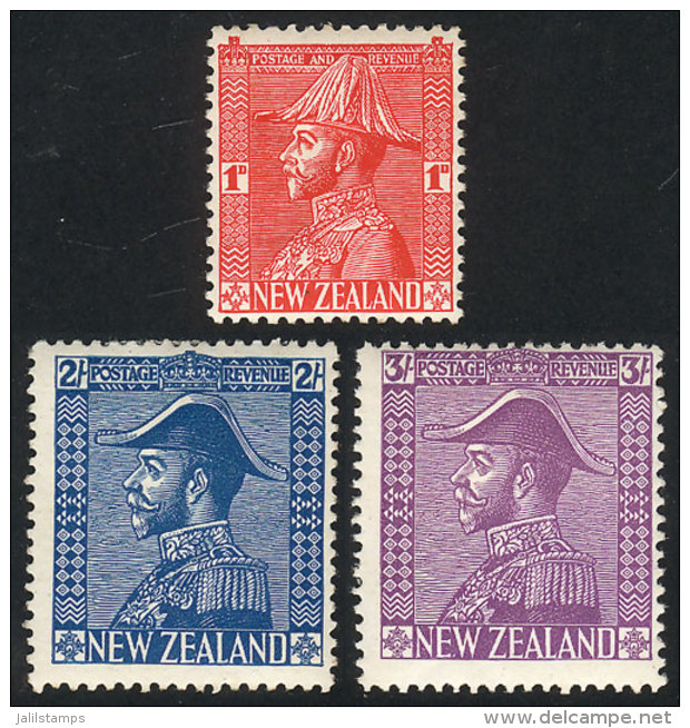 Sc.182/184, 1926 George V, Cmpl. Set Of 3 Values, Mint With Small Hinge Remnants, Fine To VF Quality, Catalog Value... - Autres & Non Classés