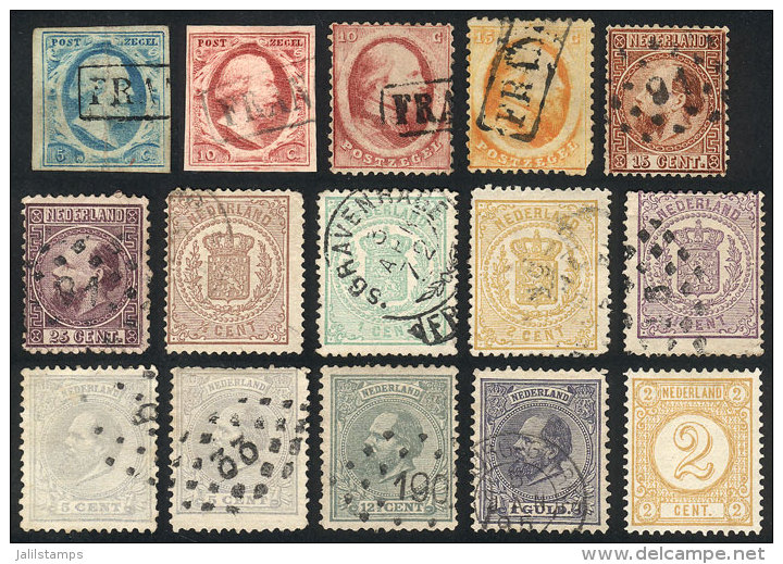 Small Lot Of Old Stamps, Some With Defects, Others Of Very Fine Quality, Scott Catalog Value US$400+ - Collections