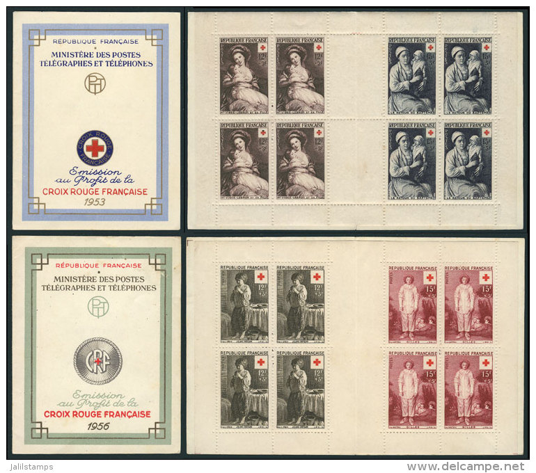 24 Booklets Topic RED CROSS Issued Between 1953 And 1989 (not Consecutive), All Unmounted And Of Very Fine Quality,... - Croix Rouge