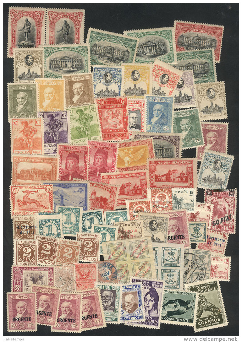 Interesting Lot Of Used And Mint Stamps (most With Gum With Hinge Marks), Including Good Values, General Quality Is... - Sonstige & Ohne Zuordnung