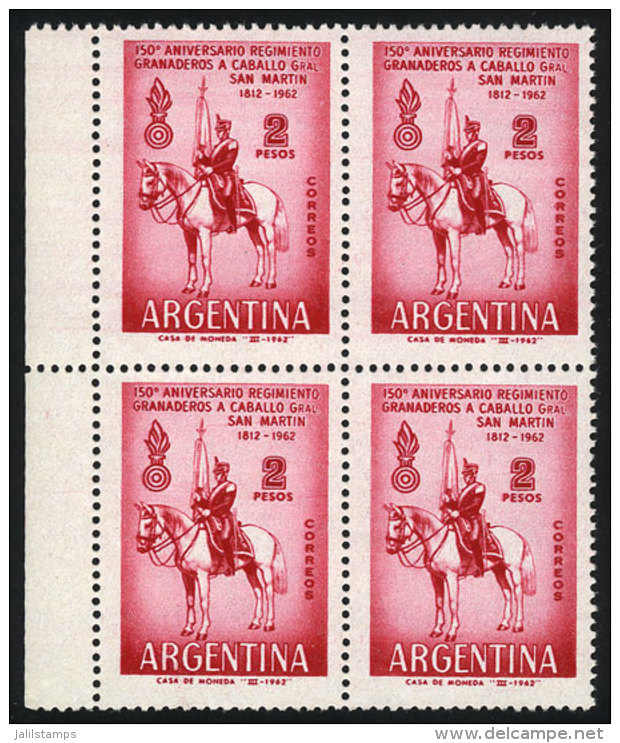 GJ.1231A, Chalky Paper, MNH Block Of 4 With Sheet Margin, Excellent Quality, Catalog Value US$60 - Sonstige & Ohne Zuordnung