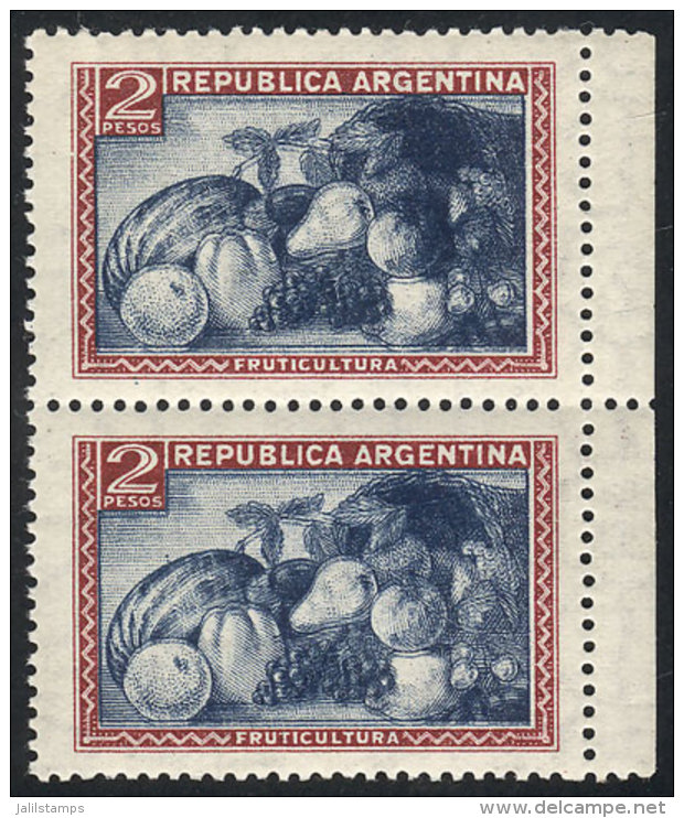 GJ.779d, Pair With DOUBLE IMPRESSION OF THE CENTER, VF Quality! - Autres & Non Classés