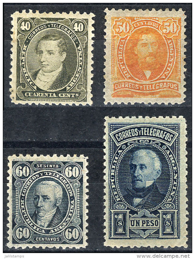 GJ.112/115, Mint And Of VF Quality, Catalog Value US$111. - Autres & Non Classés