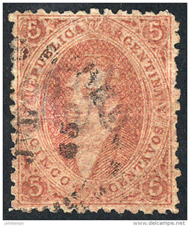 GJ.20g, 3rd Printing, VERY THIN PAPER Variety, Excellent Stamp With Very Good Perforations And Shading Color From... - Neufs