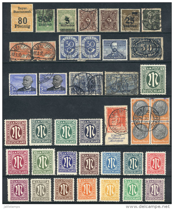 Interesting Lot Of Stamps, Most Old, Fine General Quality (some With Minor Defects), HIGH CATALOGUE VALUE, Very Low... - Collections