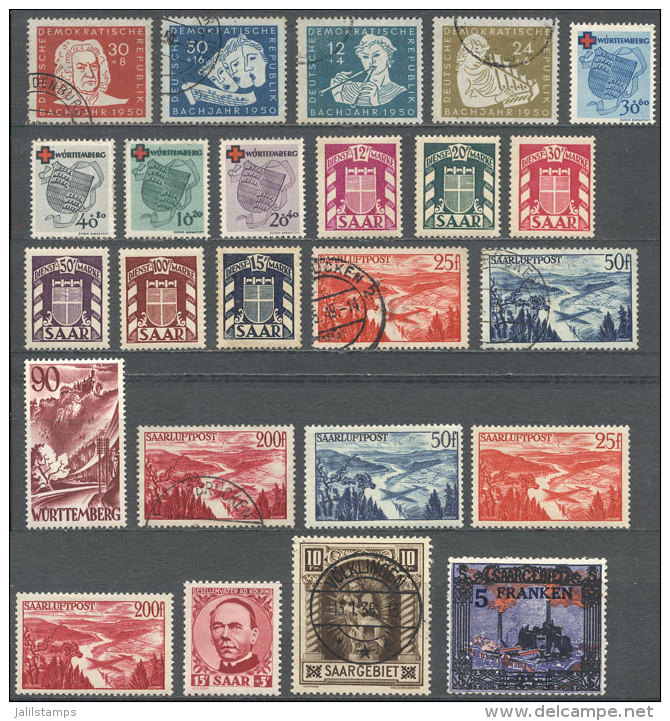 Lot Of Interesting Stamps And Sets, Several With Minor Defects (mainly On Gum) And Others Of Fine Quality, Scott... - Collections