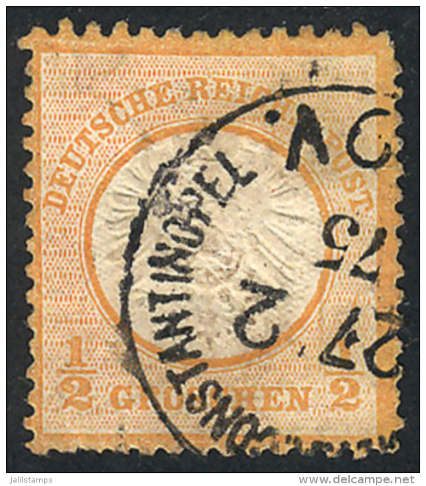 Sc.16, With Postmark Of CONSTANTINOPEL, Interesting! - Other & Unclassified