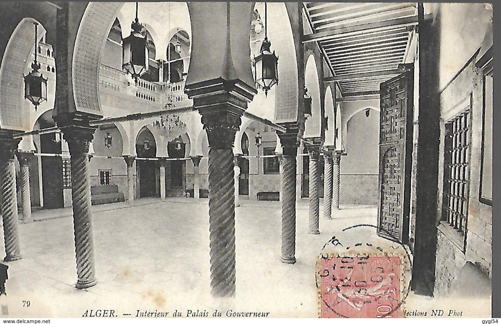 Algérie  Alger  Intérieur Du Palais Du Gouverneur - Autres & Non Classés