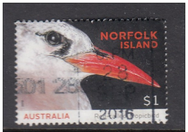 Norfolk Island 2016 Seabirds - Red-tailed Tropicbird - Sheet Stamp Used - Norfolk Island