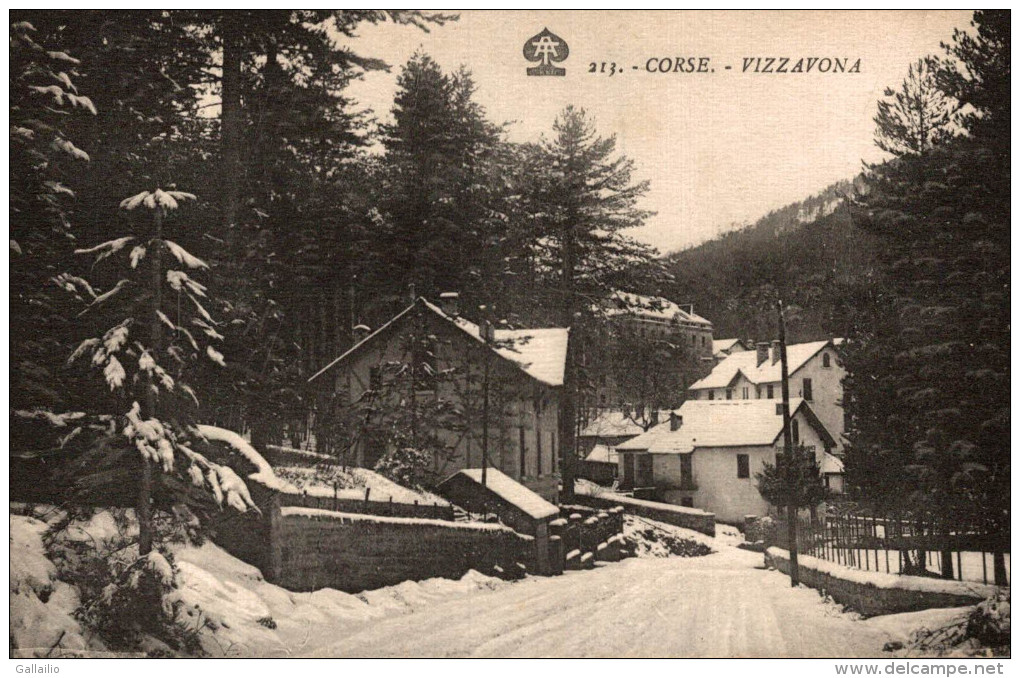 CORSE VIZZAVONA SOUS LA NEIGE - Autres & Non Classés