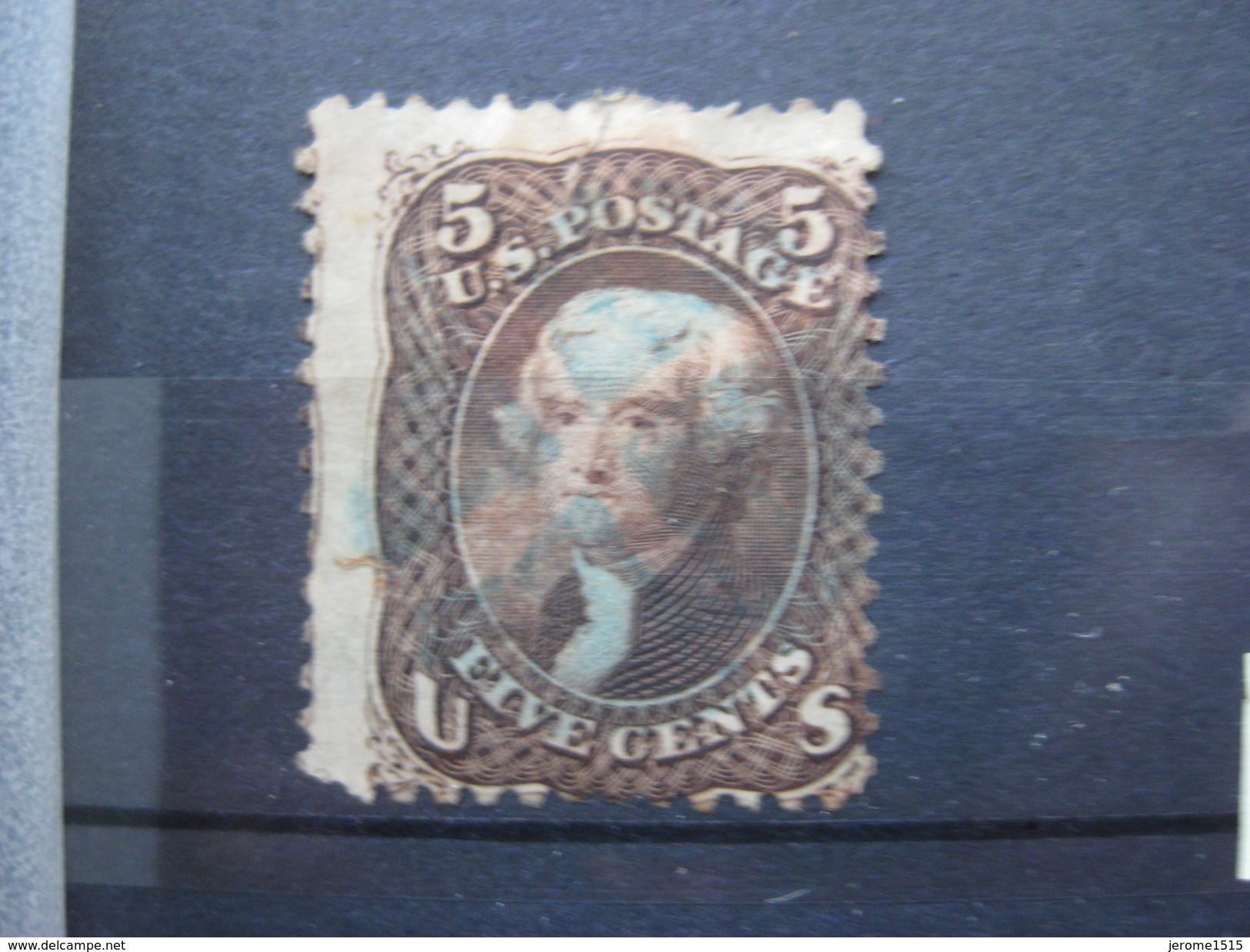 Timbres Etats-Unis : 1861  N°21 - Usati