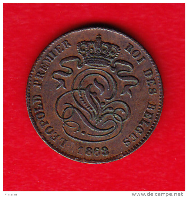 BELGIUM MORIN CAT N° 111 UNC  1863  (A42) - 2 Cent