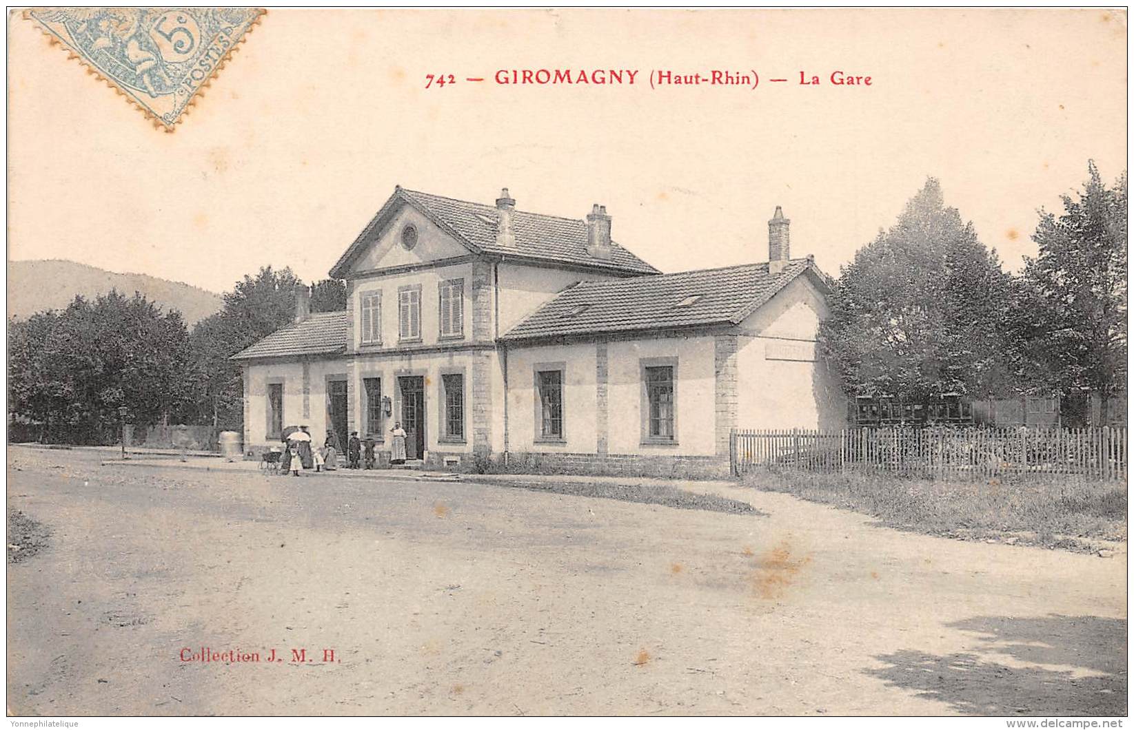 90 - Territoire De Belfort - Giromagny - Gare - Ligne Belfort à Giromagny - Giromagny