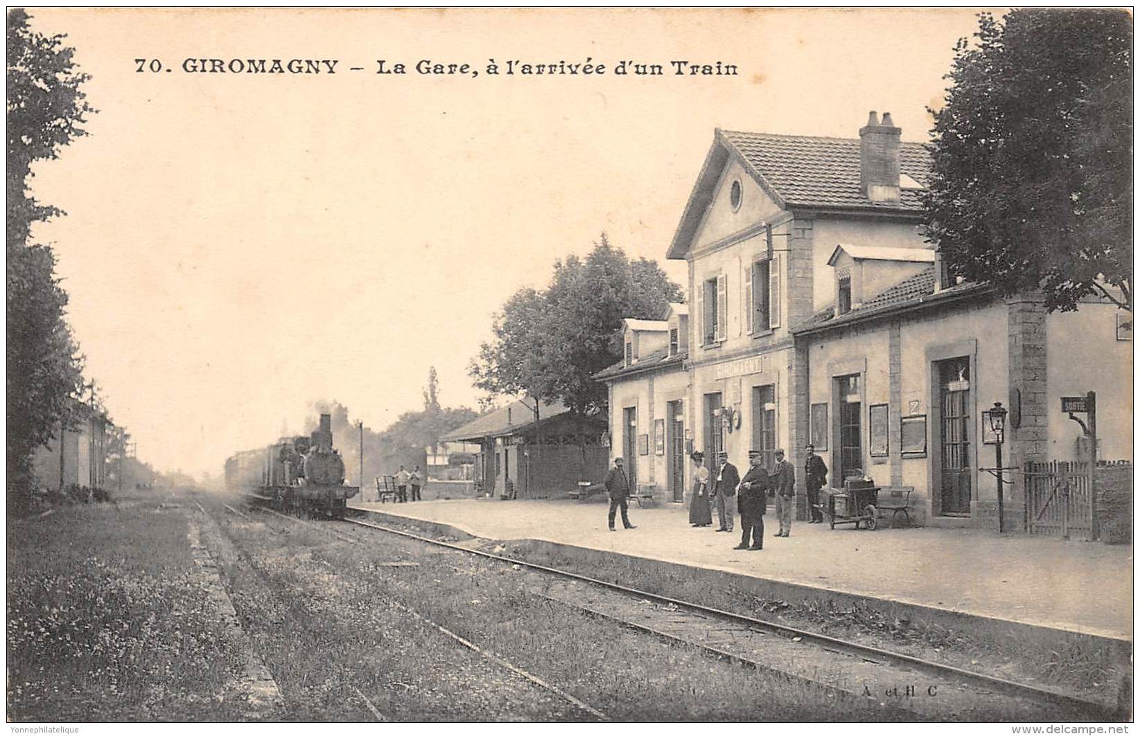 90 - Territoire De Belfort - Giromagny - Gare - Ligne Belfort à Giromagny - Giromagny