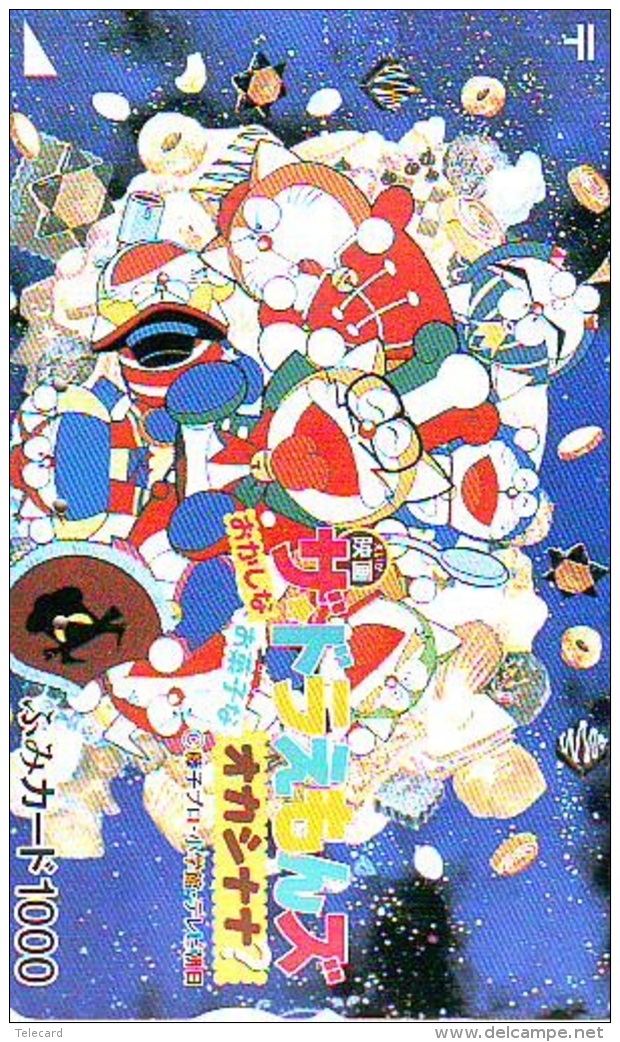 Télécarte Japon * MANGA * Chat * DORAEMON (443) Cinéma Animé CAT Japan PHONECARD * MOVIE FILM * TK Cartoon Cinema - Comics