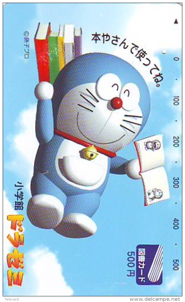 Télécarte Japon * MANGA * Chat * DORAEMON (446) Cinéma Animé CAT Japan PHONECARD * MOVIE FILM * TK Cartoon Cinema - Comics